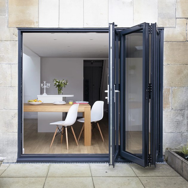 96in x 96in Aluminum Bifold Door