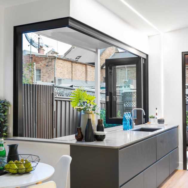 60in x 48in Aluminum Bifold Window